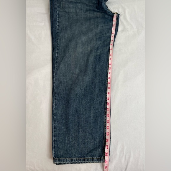 Levis 550 Jeans Men 44x30 Blue Denim Relaxed Fit Cotton Straight  Legs - Picture 8 of 10